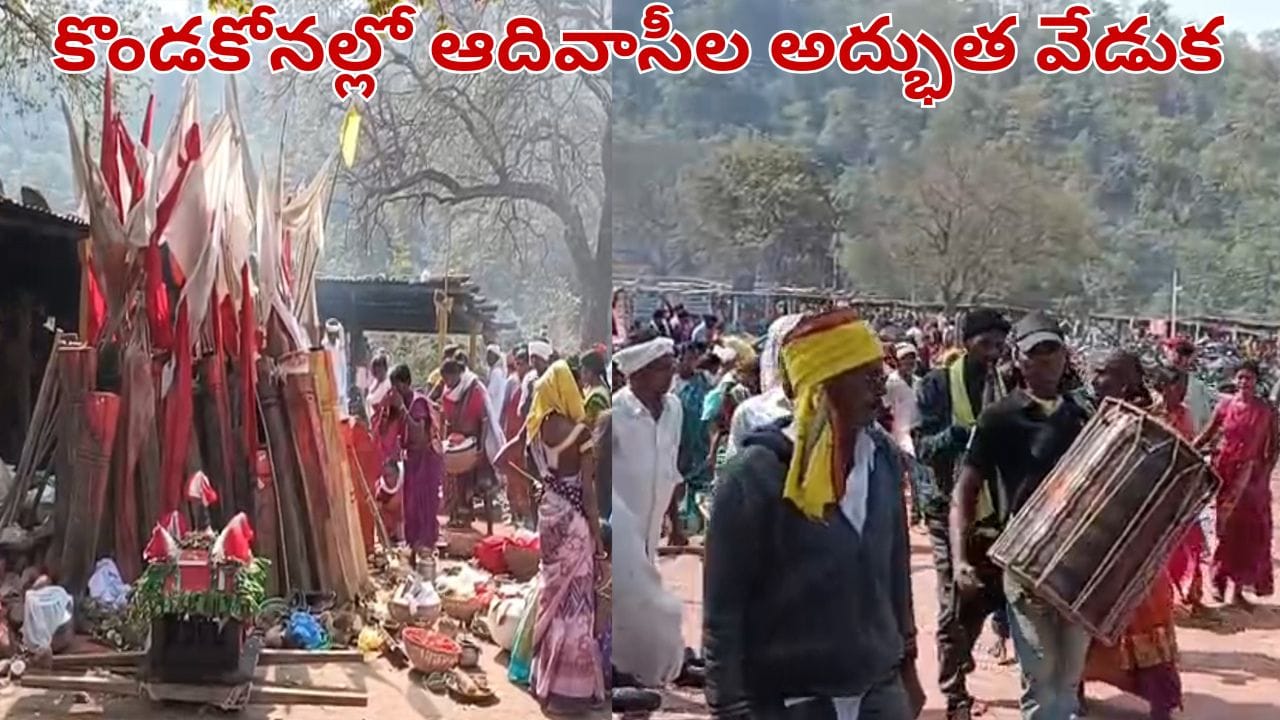 Telangana: దీపమే దైవం.. ప్రకృతి ఒడిలో ఆదివాసీల అద్భుత జాతర.. నాలుగు రాష్ట్రాల నుంచి..