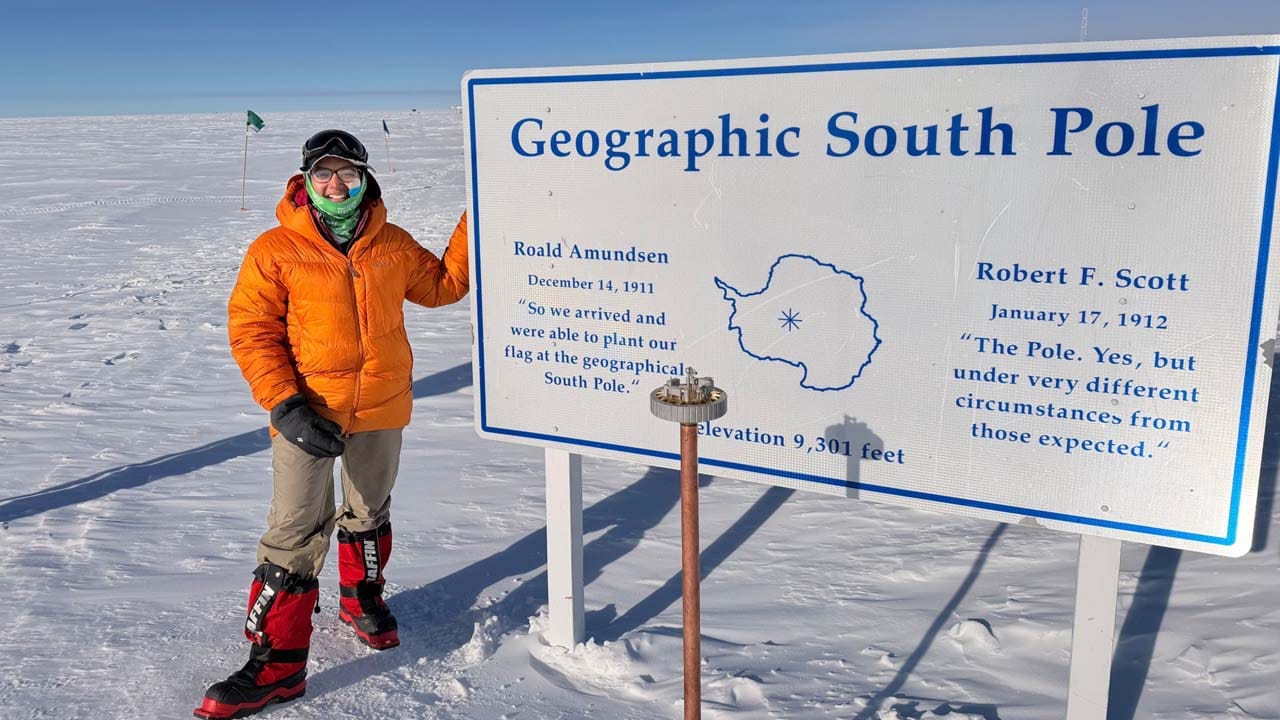 18 ఏళ్ల భారత సాహస కిశోరం.. దక్షిణ ధృవం చేరుకున్న అత్యంత పిన్న వయస్కురాలిగా రికార్డ్! – Telugu News | Kamya karthikeyan skis to south pole youngest indian record