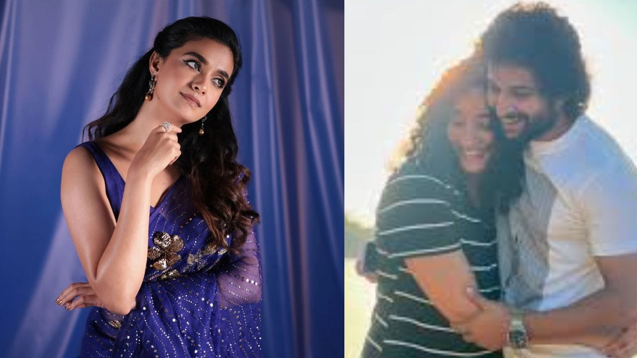 Keerthy N Nani With Wife