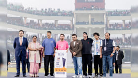 టీ20 వరల్డ్ కప్ టికెట్‌ను మెస్సీకి బహూకరించిన ఐసీసీ ఛైర్మన్ జై షా