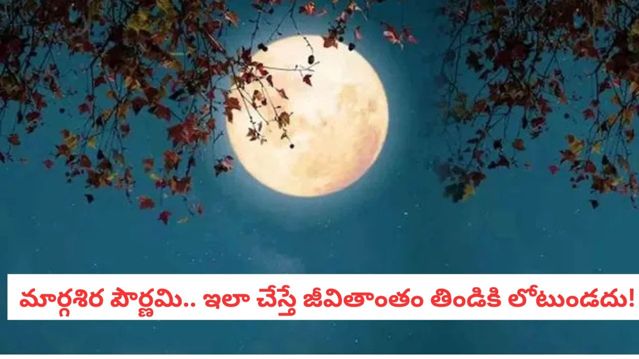 Margashirsha Purnima: మార్గశిర పౌర్ణమి.. ఈ చిన్న విషయం తెలుసుకుంటే జీవితాంతం మీ ఇల్లు అక్షయపాత్రే..!