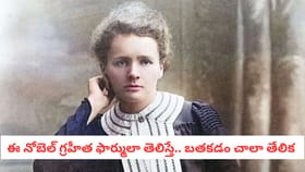 ఈ నోబెల్ గ్రహీత ఫార్ములా తెలిస్తే.. బతకడం చాలా తేలిక