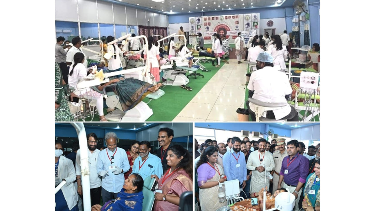 ఏపీలోనే అతిపెద్ద వైద్య శిబిరం..! రూ. 2కోట్ల వ్యయంతో ప్రజలకు ఉచిత చికిత్సలు