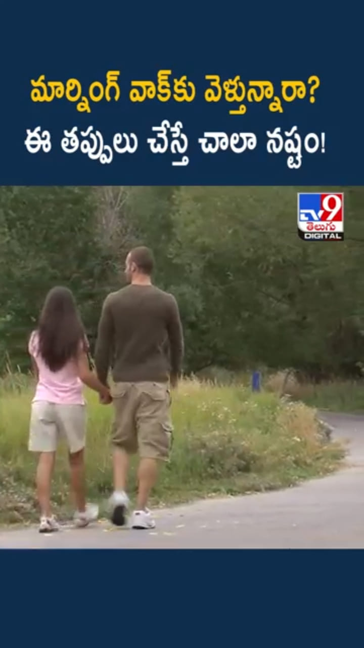 Morning Walk: మార్నింగ్ వాక్‌కు వెళ్తున్నారా? ఈ తప్పులు చేయకండి