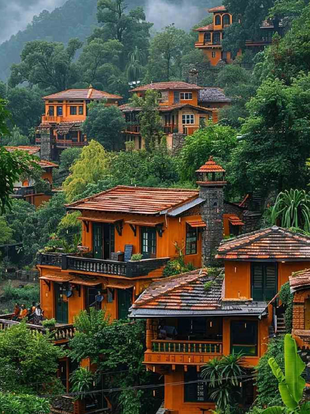 ఉత్తరాఖండ్‌లోని ముస్సోరీ.. శీతాకాలంలో స్వర్గధామం..