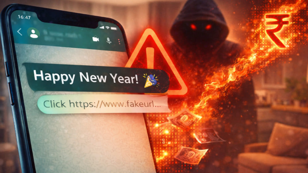 Whatsapp Scam: మీకు ఇలాంటి వాట్సాప్ 'న్యూఇయర్‌' మెసేజ్‌లు వస్తున్నాయా? క్లిక్‌ చేస్తే మీ బ్యాంకు అకౌంట్‌ ఖాళీయే.. జాగ్రత్త!