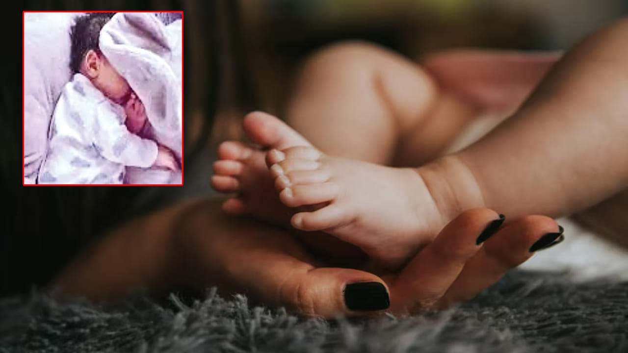 తల్లిదండ్రుల మధ్య నలిగి.. 23 రోజుల పసికందు మృతి!