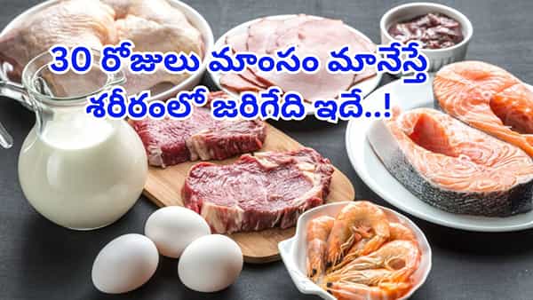 No Meat Diet: 30 రోజులు మాంసం మానేస్తే ఏమౌతుందో తెలుసా..? శరీరంలో జరిగే మార్పులు..