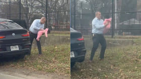 Viral Video: కారులో పసికందు ప్రాణాలు కాపాడిన డిటెక్టివ్‌..