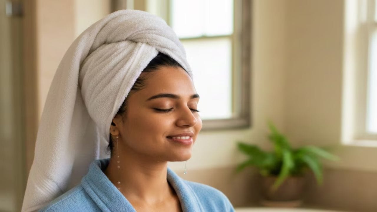 జుట్టు రాలడం: ఇలా స్నానం చేసిన వెంటనే జుట్టు టవాల్ కట్టుకోవడం, జుట్టును దువ్వడం వల్ల జుట్టు రాలిపోతుందని నిపుణులు చెబుతున్నారు. ఎందుకంటే స్నానం చేసిన తర్వాత మన తల మొత్తం తడిగా ఉంటుంది. అలాంటప్పుడు మీరు టవాల్తో గట్టిగా కట్టి ఉంచిందే గాలి ఆడకుండా హెయిర్ ఫాల్ అయ్యే ప్రమాదం ఉంది.