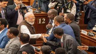 ఇథియోపియా పార్లమెంట్‌లో ప్రధాని నరేంద్ర మోదీ ప్రసంగానికి మిన్నంటిన హర్షధ్వానాలు.. తొలి విదేశీ నేతగా రికార్డ్