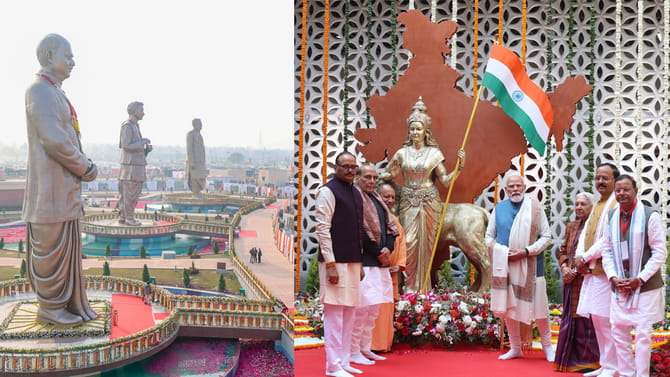 రాష్ట్రీయ ప్రేరణా స్థల్‌ను ఆవిష్కరించిన ప్రధాని మోదీ..
