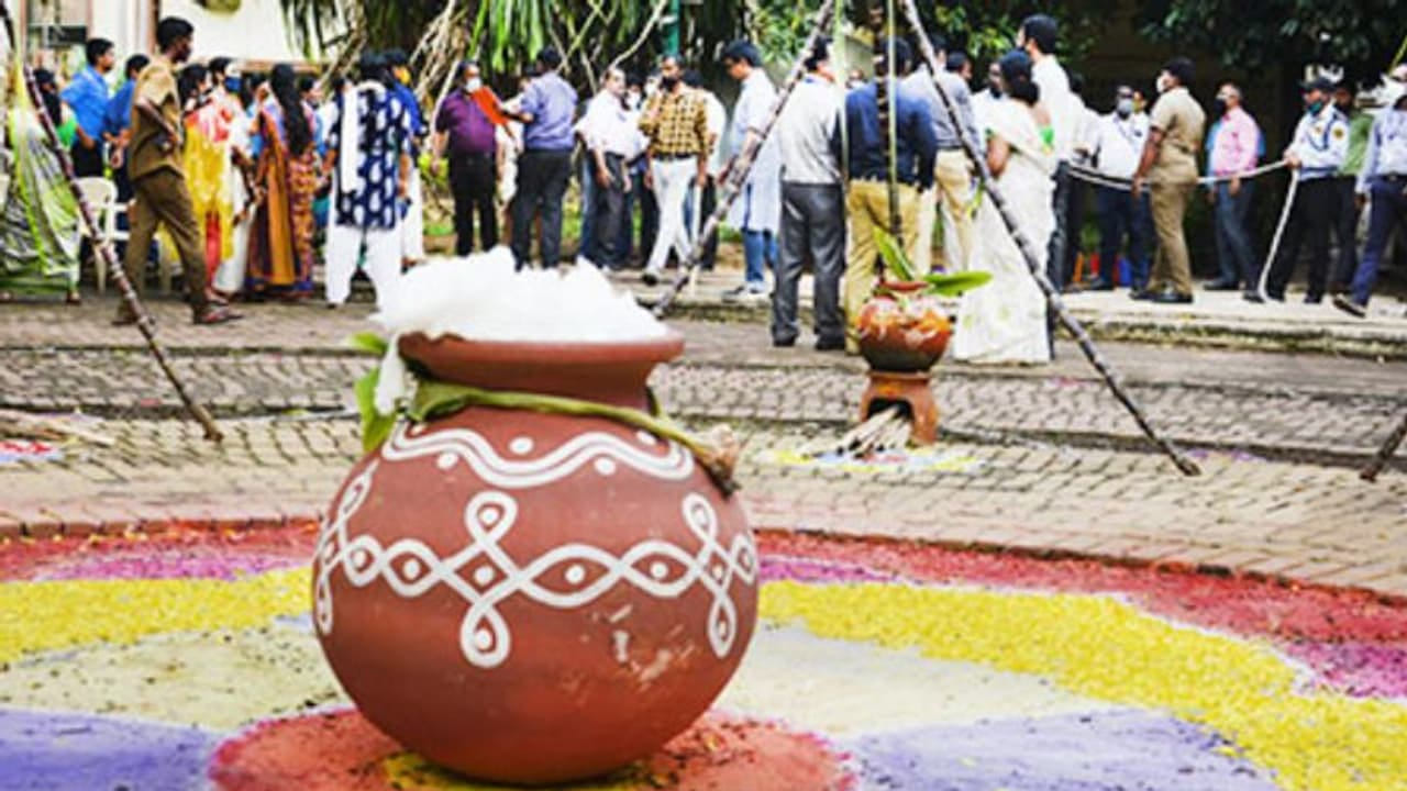 కానుమ్ పొంగల్ రోజున కుటుంబ సభ్యులు అందరూ కలిసి తాము పండిచిన ధాన్యాన్ని వండుకొని, రకరకాల ఆహార పదార్థాలు తయారు చేసి కలిసి తింటారు. ఇది కుటుంబ సఖ్యతను సూచిస్తుంది. భోగి పొంగల్ అంటే ఈ రోజు ఇంటిని అందంగా అలంకరించుకుంటారు, పాత వస్తువులను భోగి మంటల్లో వేసి, కొత్త వస్తువులతో వాటిని భర్తీ చేస్తారు.