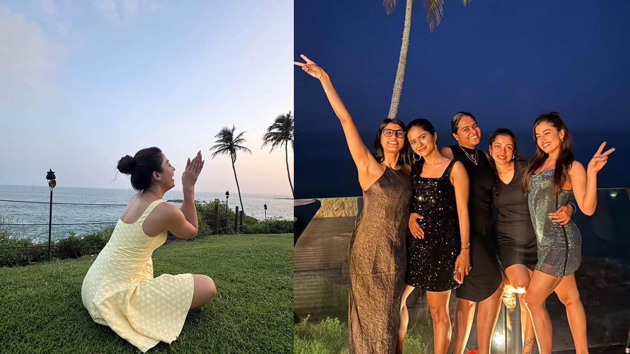 కాగా ఈ ఫొటోలను చూసిన చాలా మంది నెటిజన్లు ఇది పెళ్లికి ముందు రష్మిక మందన్నా ఇస్తోన్న బ్యాచిలరేట్ పార్టీ కావచ్చని అభిప్రాయపడుతున్నారు.