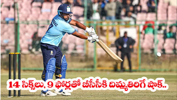 14 సిక్సర్లు, 9 ఫోర్లు.. 75 బంతుల్లో సెలెక్టర్లకు ఇచ్చిపడేసిన టీమిండియా బ్యాడ్ లక్కోడు..