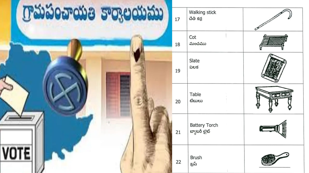 Telangana: సర్పంచ్, వార్డు అభ్యర్థులకు గుర్తులు ఎలా కేటాయిస్తారో తెలుసా..?