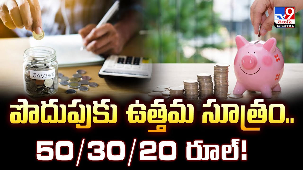 పొదుపుకు ఉత్తమ సూత్రం.. 50/30/20 రూల్