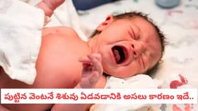 పుట్టిన వెంటనే శిశువు ఏడవడానికి అసలు కారణం ఇదే..