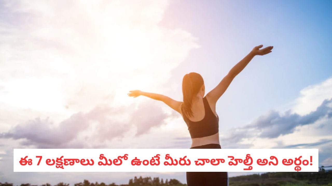 Healthy Signs: మీరు ఆరోగ్యంగా ఉన్నారా? ఈ 7 లక్షణాలు మీలో ఉంటే టెన్షన్ వద్దు!