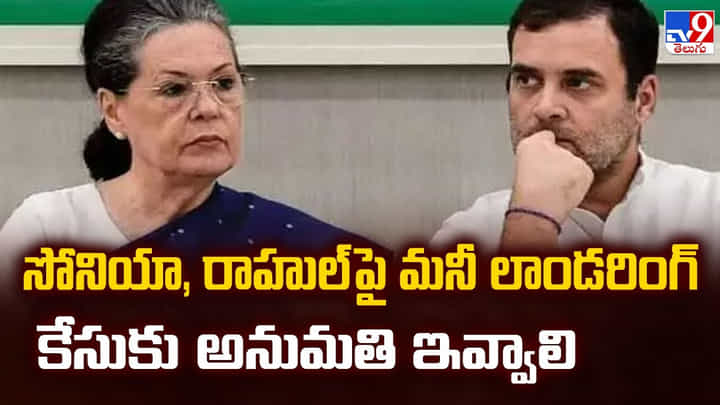 సోనియా, రాహుల్ పై మనీ లాండరింగ్ కేసుకు అనుమతి ఇవ్వాలి సోనియా, రాహుల్ పై మనీ లాండరింగ్ కేసుకు అనుమతి ఇవ్వాలి