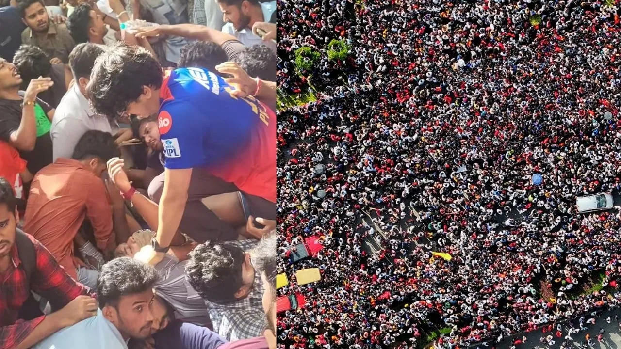 ఆర్​సీబీ సంబరాల్లో తొక్కిసలాట: దాదాపు 18 ఏళ్ల నిరీక్షణ తర్వాత ఐపీఎల్ టైటిల్ గెలిచిన ఆనందంలో ఉన్న ఆర్​సీబీ అభిమానులకు జూన్ 4 చేదు జ్ఞాపకాన్ని మిగిల్చింది. బెంగళూరులోని చిన్నస్వామి స్టేడియం వద్ద జరిగిన విజయోత్సవ ర్యాలీలో భారీగా తరలివచ్చిన జనసందోహం కారణంగా జరిగిన తొక్కిసలాటలో 11 మంది ప్రాణాలు విడిచారు. క్రీడా చరిత్రలో ఇదొక అత్యంత దురదృష్టకరమైన రోజుగా మిగిలిపోయింది.
