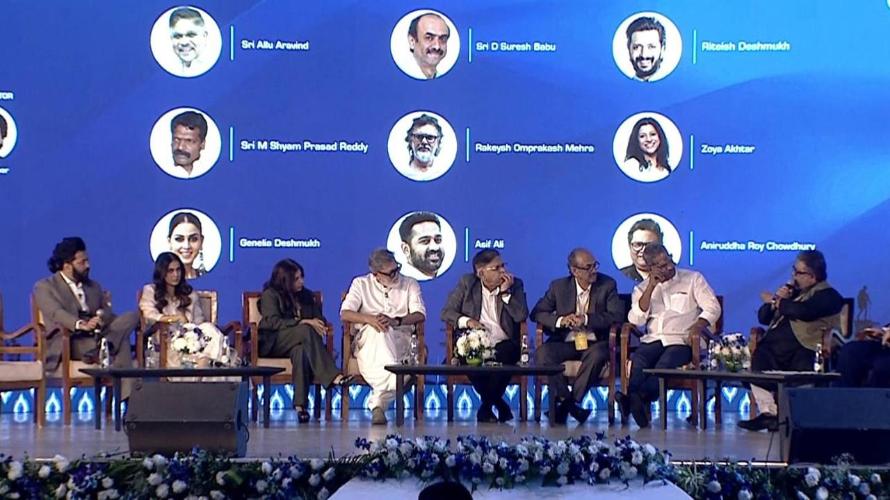 Telangana Rising Global Summit: తెలంగాణ రైజింగ్ గ్లోబల్ సమ్మిట్‏లో సినీప్రముఖుల సందడి..