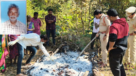 వ్యక్తిని హత్య చేసి.. కాల్చి బూడిద చేసిన గ్రామస్తులు