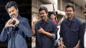 ఫ్యాన్స్‌ అత్యుత్సాహం.. ఉక్కిరిబిక్కిరై కిందపడిపోయిన హీరో విజయ్‌!