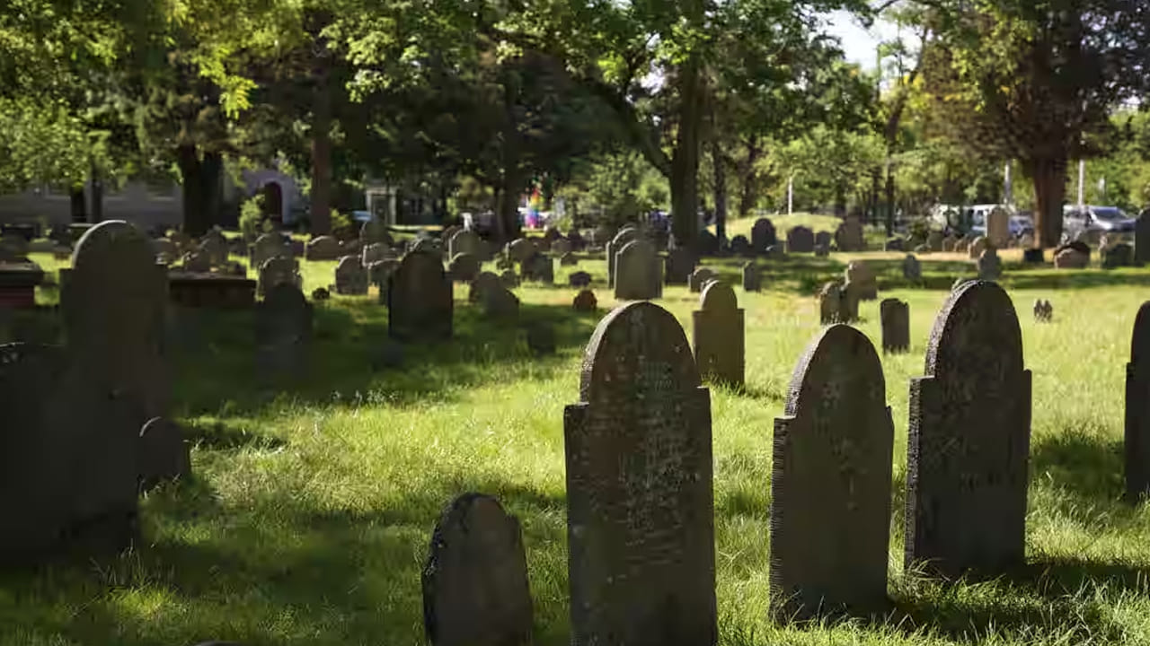The Cemetery Near Shahibaug
