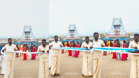 తిరుమలలో పొలిటికల్ బ్యానర్ ప్రదర్శనపై టీటీడీ సీరియస్