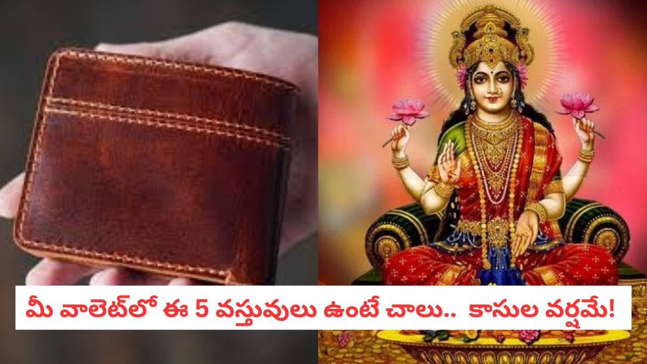 Vastu Tips: మీ పర్సు ఎప్పుడూ ఖాళీ అవుతుందా? అయితే ఈ ఒక్క వస్తువును లోపల ఉంచి చూడండి! – Telugu News | Vastu Tips for Wealth 5 Sacred Things to Keep in Your Wallet to Attract Money and Prosperity details in telugu