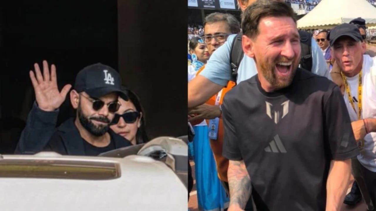 Virat Kohli : మెస్సీని కలవడానికా ? లేక బ్యాట్ పట్టడానికా? ముంబైకి చేరుకున్న కోహ్లీ..ఎందుకు వచ్చాడంటే ?