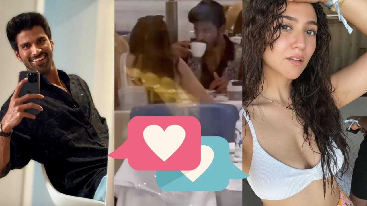 Washington Sundar And Sports Presenter Sahiba Bali