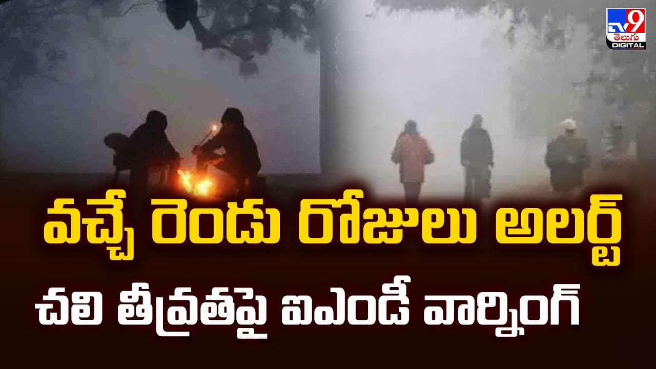 Telangana Cold Wav: వచ్చే రెండు రోజులు అలర్ట్‌... చలి తీవ్రతపై ఐఎండీ వార్నింగ్‌