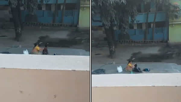 Viral Video: అయ్యో బిడ్డగదనే.. నీకు చెతులెలా వచ్చాయే.. నర్సరీ చిన్నారిని కాలుతో తొక్కుతూ పాశవిక దాడి