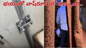 ఒక్కసారిగా దూసుకొచ్చిన 30మంది.. భయంతో ట్రైన్ వాష్‌రూమ్‌లో..