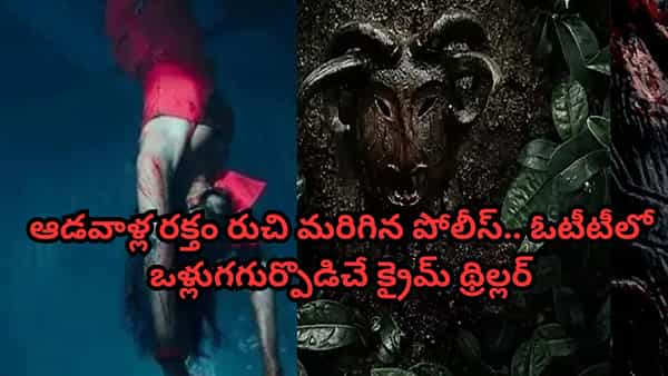 OTT Movie: ఆడవాళ్ల రక్తం తాగే పోలీస్.. ఓటీటీలో ఒళ్లుగగుర్పొడిచే క్రైమ్ థ్రిల్లర్..క్లైమాక్స్ వేరే లెవెల్