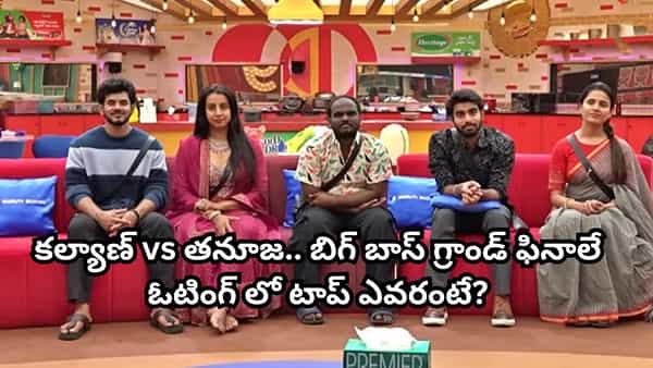 Bigg Boss Telugu 9: కల్యాణ్ వర్సెస్ తనూజ.. హోరా హోరీగా గ్రాండ్ ఫినాలే ఓటింగ్.. కప్పు కొట్టేది ఎవరంటే?