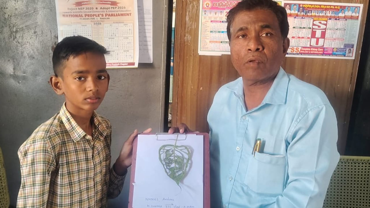 ఈ చిన్నోడు తన అద్భుతమైన ప్రతిభతో,  రావి ఆకుపై నేతాజి సుభాష్ చంద్రబోస్ చిత్ర పటం ఆకృతిని తయారుచేసి అబ్బురపరిచాడు. పాఠశాల మండల విద్యాధికారి -2 శ్రీనివాసులు, పాఠశాల ప్రధానోపాధ్యాయుడు ఫయాజుద్దీన్ మరియు ఉపాధ్యాయినీ, ఉపాధ్యాయులు విద్యార్థి ఈరన్న ను డ్రాయింగ్ ఉపాధ్యాయుడు ఎన్. కీర ను ప్రత్యేకంగా అభినందించారు. 