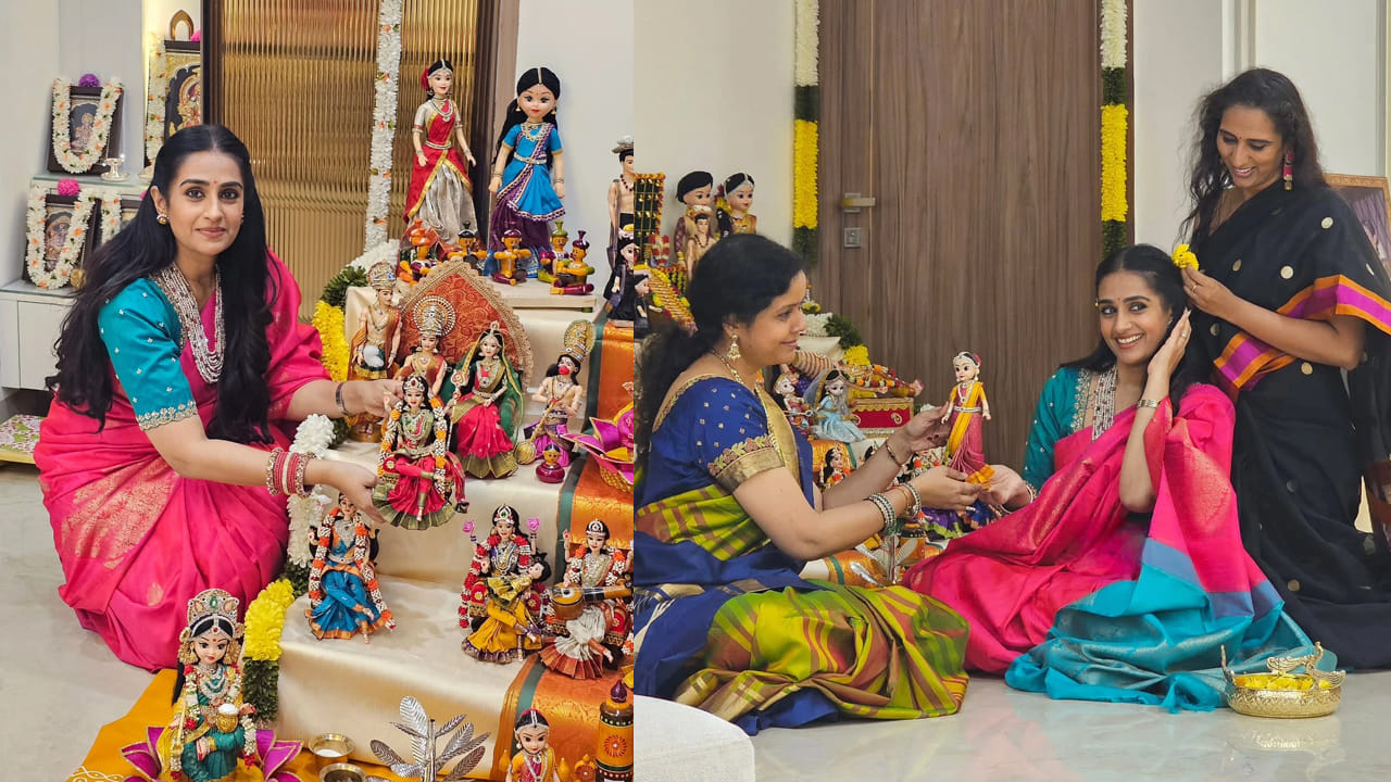 బొమ్మల కొలువుకు సంబంధించిన ఫొటోలను సోషల్ మీడియాలో షేర్ చేసింది లయ. అలాగే అందరికీ  సంక్రాంతి శుభాకాంక్షలు తెలిపింది. ప్రస్తుతం ఈ బొమ్మల కొలువు ఫొటోలు అందరినీ ఆకట్టుకుంటున్నాయి.
