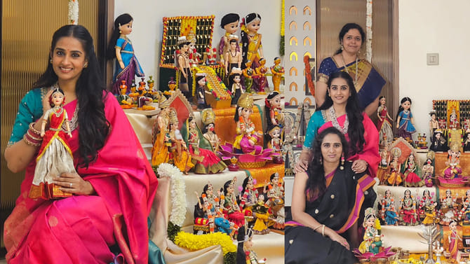 లయ ఇంట సంక్రాంతి బొమ్మల కొలువు.. బ్యూటిఫుల్ ఫొటోస్ చూశారా?