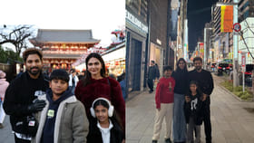 జపాన్ టూర్లో బన్నీ.. భార్య, పిల్లలతో కలిసి జాలీ జాలీగా.. ఫొటోస్