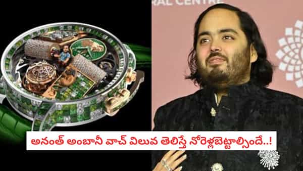 Anant Ambani: ఇది టైమ్ చూసే వాచ్ కాదు.. అనంత్ అంబానీ గడియారం ప్రత్యేకతలేంటో తెలుసా?