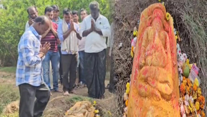 అల్లాటప్ప రాయి కాదు ఇది.! పొలాన్ని నాగలితో దున్నుతుండగా..