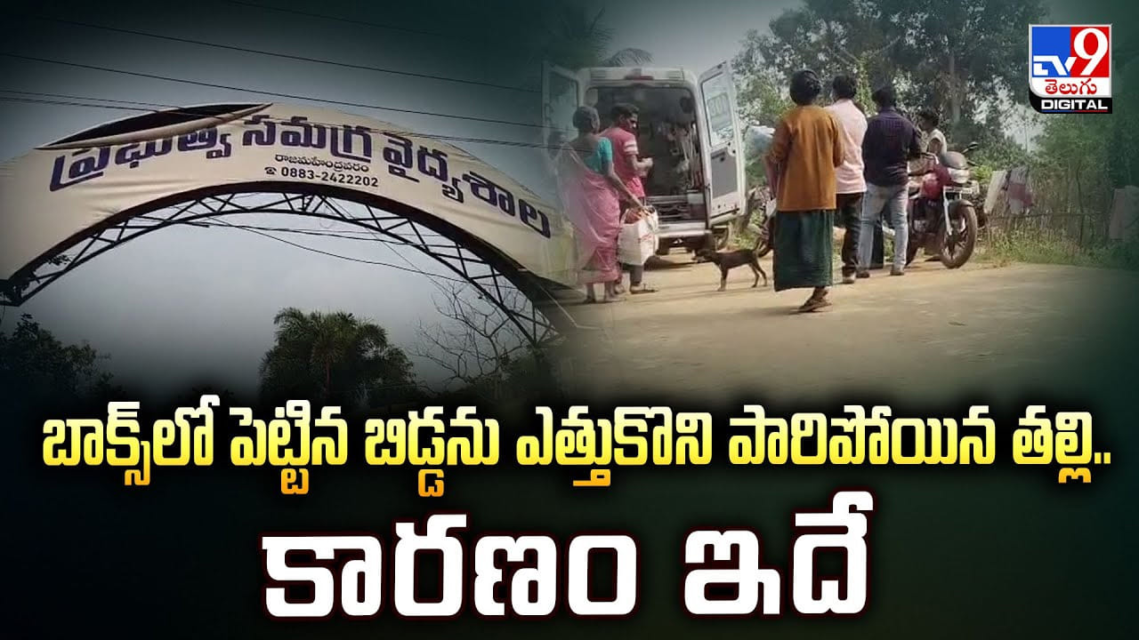 బాక్స్‌లో పెట్టిన బిడ్డను ఎత్తుకొని పారిపోయిన తల్లి.. కారణం ఇదే