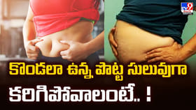 కొండలా ఉన్న పొట్ట సులువుగా కరిగిపోవాలంటే..