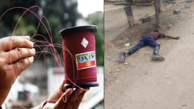 మరో వ్యక్తి ప్రాణం తీసిన చైనా మాంజా..