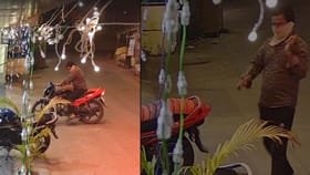 బిర్యాని కోసం వెళితే.. బైక్ పోయింది..!