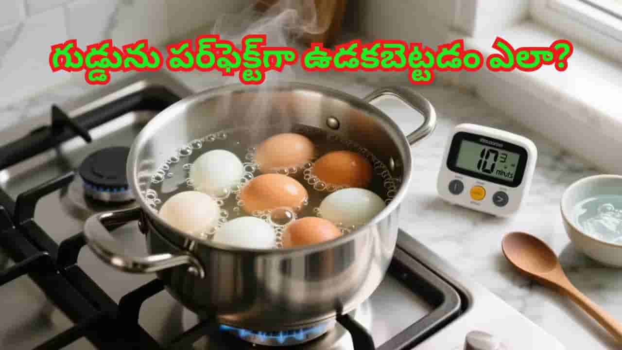 గుడ్డును పర్ఫెక్ట్గా ఉడకబెట్టేందుకు సరైన పద్ధతి.. ఇలా చేస్తే సూపర్ టేస్ట్, బంపర్ బెనిఫిట్స్..!