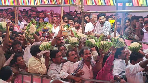 Andhra: కేంద్ర, రాష్ట్ర మంత్రులకు క్యాబేజీలతో న్యూ ఇయర్ విషెస్.. ఎక్కడ..? ఎందుకు